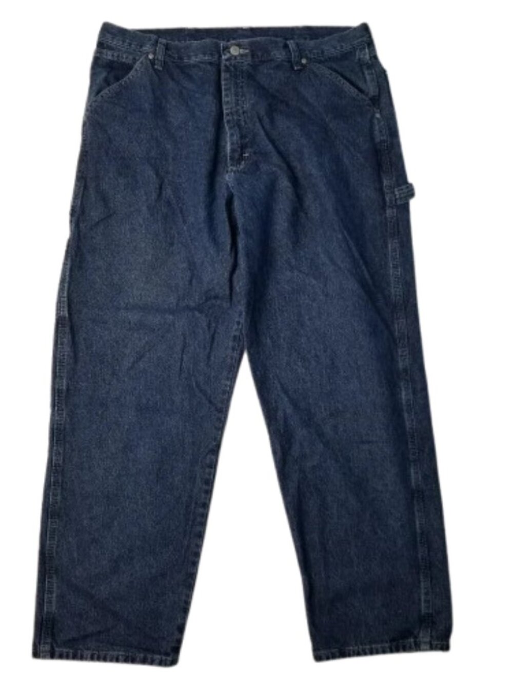 Wrangler Jeans Men's 38 x 30 Carpenter Denim Med Wash Straight Leg